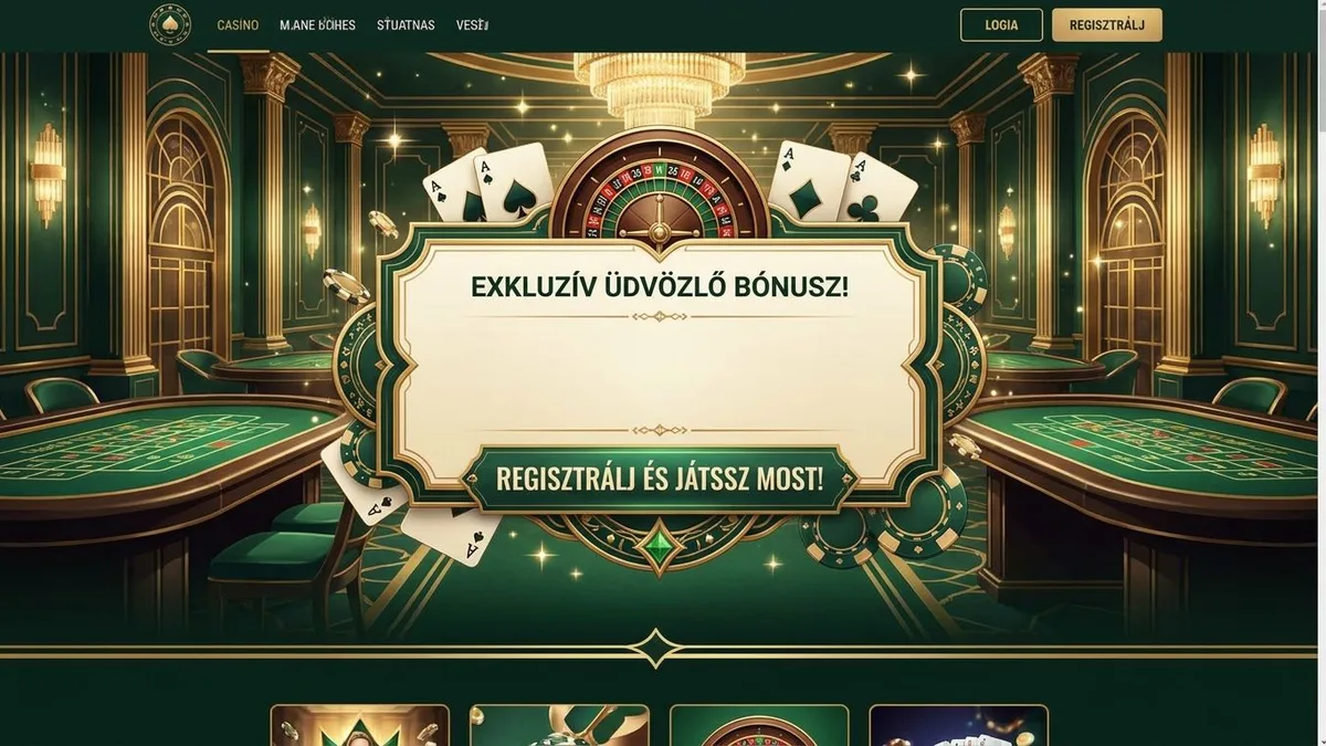 Regisztráció bónusszal