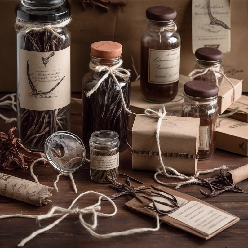 Vanille als Geschenk: Ideen für handgemachte Vanilleprodukte und Verpackungen
